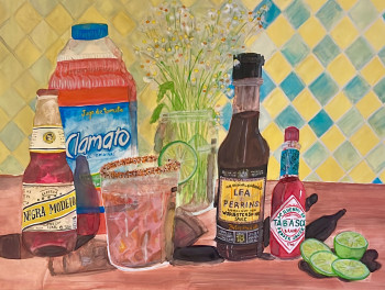 Named contemporary work « Michelada », Made by MRDESIGNS
