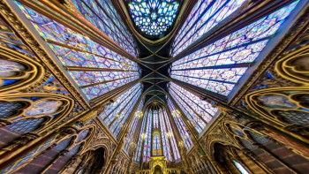 Named contemporary work « La Sainte Chapelle-1 », Made by PHOTOLIVET