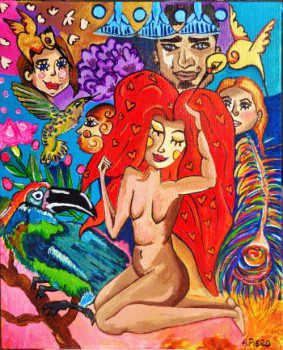 Named contemporary work « El paraiso de la mente », Made by A PIERO
