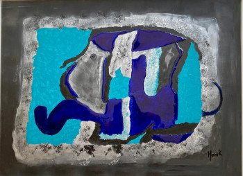 Named contemporary work « KHO SAMUI », Made by MONIK