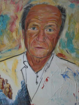 Named contemporary work « Retrato de Antonio López », Made by MAYKA