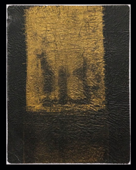 Named contemporary work « Histoires d'or 5 », Made by CARMEN LAZARESCU