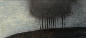 Named contemporary work « The hill », Made by CARMEN LAZARESCU