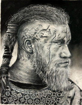 Named contemporary work « Ragnar Lodbrok », Made by VLOPEZ