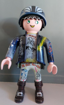 Named contemporary work « Starwars Playmobil / playmobil », Made by PEGGYC_ART