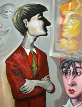 Named contemporary work « Edipo frente al espejo », Made by TAUDI