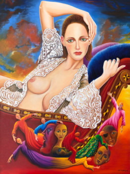 Named contemporary work « Los guardianes de la belleza », Made by RICARDO RODRIGUEZ