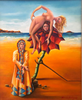 Named contemporary work « Flores de San Juan de los Terreros », Made by RICARDO RODRIGUEZ