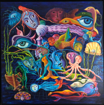 Named contemporary work « El mar », Made by RICARDO RODRIGUEZ