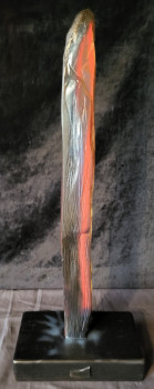Named contemporary work « Totem », Made by LA FILLE DU VENT