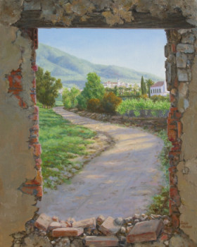 Named contemporary work « Camino de Alhaurín », Made by SIMóN PIZARRO