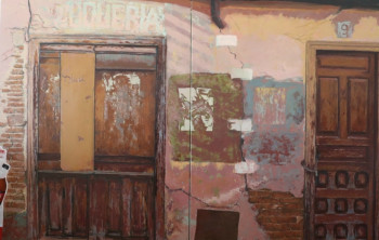 Named contemporary work « Calle 5C. Caballeros Avila », Made by JULIAN  R.