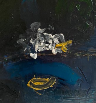 Named contemporary work « Nocturne », Made by SYAL