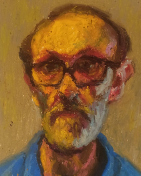 Named contemporary work « Selfportrait », Made by JUAN DOMíNGUEZ