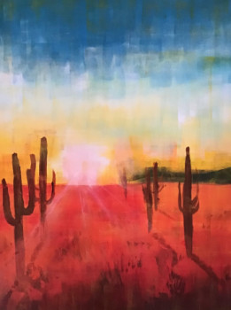 Named contemporary work « Arizona », Made by PACOTILLE