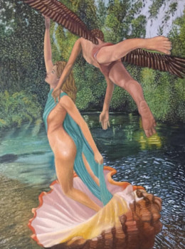 Named contemporary work « El Nacimiento de Venus », Made by JOSE JORGE AMADOR LANZA