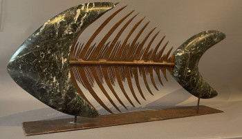Named contemporary work « Raspa Negra », Made by DANIEL BERESALUZE
