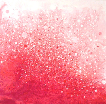 Named contemporary work « SI JE ROUGE, JE ROSE », Made by MHBESSON