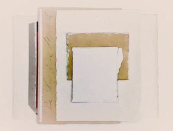 Named contemporary work « Abstracción nº89 », Made by DE JUAN
