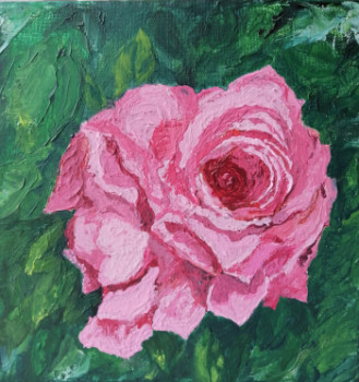 Named contemporary work « Rosa, rosae », Made by ADELA Mª