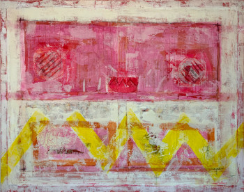 Named contemporary work « pintura 526 », Made by BERNARDO GUERRA