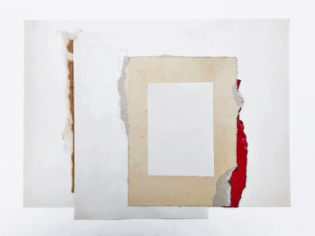 Named contemporary work « Abstracción nº 102 », Made by DE JUAN