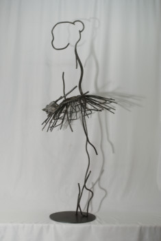 Named contemporary work « Ballerine », Made by YEZ