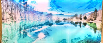 Named contemporary work « Marlène panoramique », Made by ADLER
