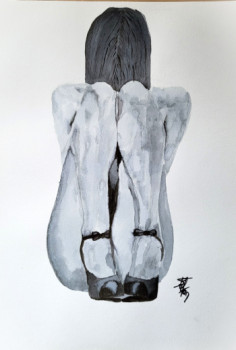 Named contemporary work « Au fond de soi », Made by STEFAN