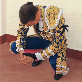 Named contemporary work « Diálogo con el miedo », Made by LUIS BASCUñANA