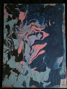 Named contemporary work « Neptune and Jupiter’s love story », Made by P.P.