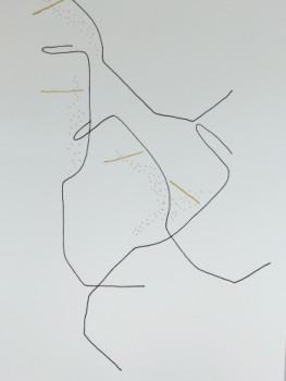 Named contemporary work « Tchinnn ! », Made by LES.DESSINS.DE.CLO.