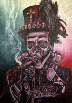 Named contemporary work « Baron Samedi », Made by ERIC ERIC