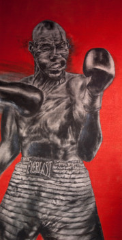 Named contemporary work « Le boxer », Made by ERIC ERIC