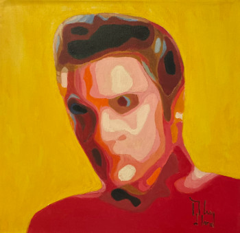 Named contemporary work « Retrato de Elvis », Made by ROMAN MANRIQUE DE LARA