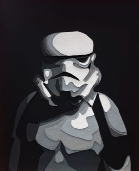 Named contemporary work « STORMTROOPER », Made by GINO