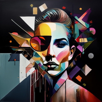 Named contemporary work « Espectro de Identidad », Made by PEDRO LARA