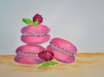 Named contemporary work « Macarons », Made by ANNE LEFèVRE RéMY