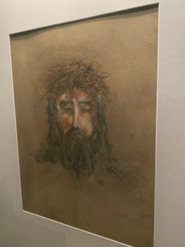 Named contemporary work « Jesus », Made by JM RAIOLA