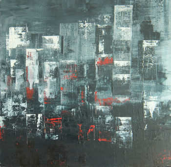 Named contemporary work « Mystère », Made by EVE PARADOWSKI