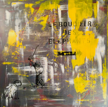 Named contemporary work « Boudoir des éléphants », Made by A.FRIEDLI