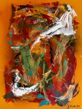 Named contemporary work « Poésie », Made by A.FRIEDLI