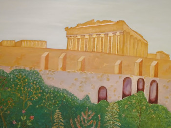 Named contemporary work « Sueño en la acropolis », Made by BUARTES