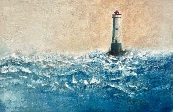 Named contemporary work « Lighthouse », Made by ISABELL DELTELL