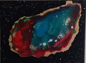 Named contemporary work « Nebulosa », Made by ADRIANA STROE