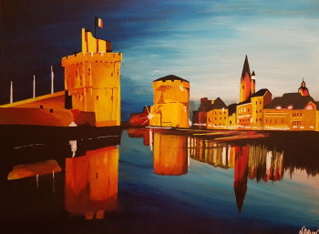 Named contemporary work « La rochelle », Made by NATHALIE BRION