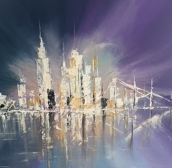 Named contemporary work « La City », Made by PATRICK