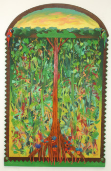 Named contemporary work « Forêt pétrifiée », Made by JEAN-FRANçOIS LESENFANS