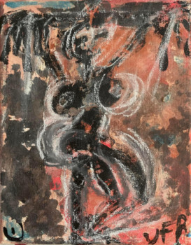 Named contemporary work « « Je brûle » », Made by VFB VALéRIE FONTANIER BELZA