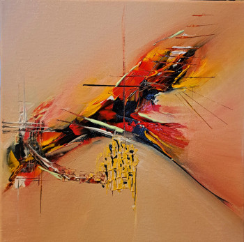 Named contemporary work « PHOENIX », Made by FOELIX